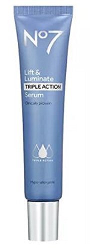 No7 Lift &amp; Luminate Triple Action Serum, 50 ml, Extra Large