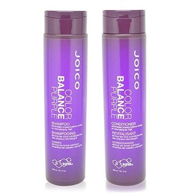 Joico Color Balance Purple Shampoo Plus Conditioner 10.1 oz.