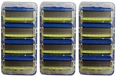 Schick Hydro 5 Mens Sensitive Razor Blade Refills 12 Count - Unboxed