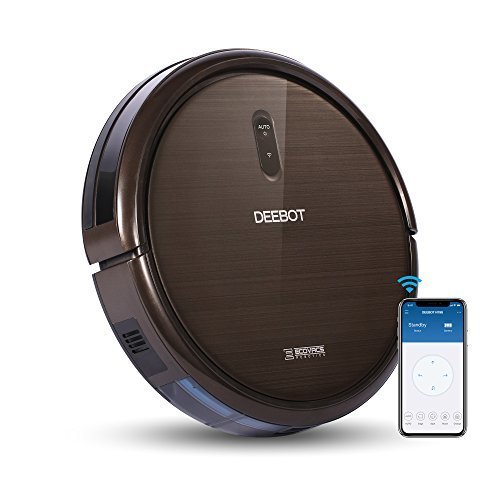 ECOVACS DEEBOT N79S Robot Vacuum Cleaner with Max Power Suction, Alexa Connectivity, App Controls, Self-Charging for Hard Surface Floors &amp; Thin Carpets