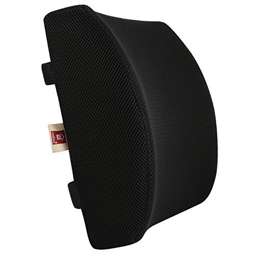 Lovehome memory foam lumbar support back cushion with 3d mesh cover clearance