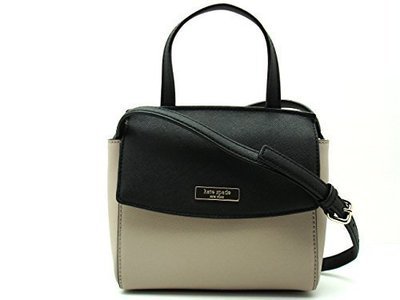 Kate Spade Mini Alisanne Laurel Way Top Handle/Crossbody WKRU4893 Almondine/Black