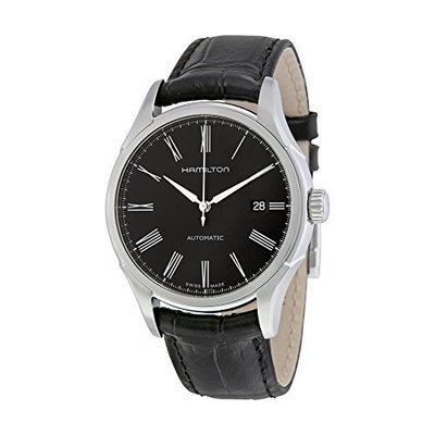 Hamilton Men's H39515734 Timeless Class Analog Display Automatic Self Wind Black Watch