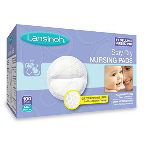 Lansinoh Stay Dry Disposable Nursing Pads 100 ct (2-pack)