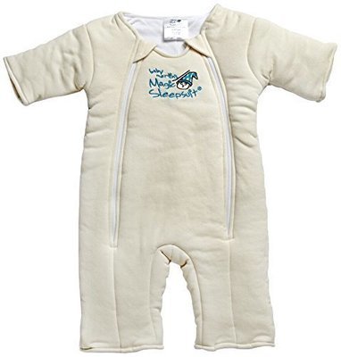 Baby Merlin&#39;s Magic Sleepsuit Cotton - Cream - 6-9 months