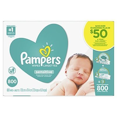 Pampers Sensitive Baby Wipes (800 ct.)