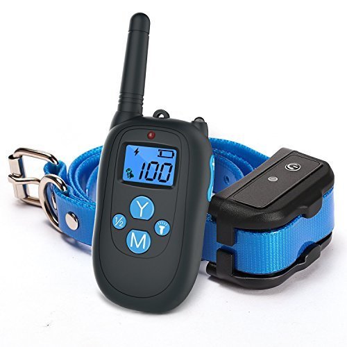 ALTMAN Dog Shock Collar 1000ft Remote Training and 100% Waterproof Rechargeable Shock Collar with Beep Vibration and Electric Dog Collar for All Size Dogs