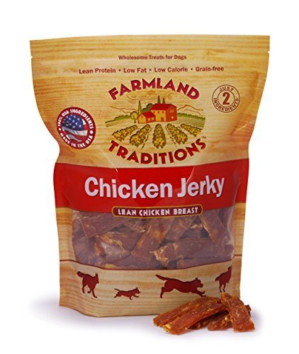 Farmland Traditions USA Made Chicken Jerky Dog Treats, 3 Lb.