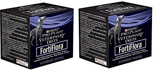 Purina Fortiflora Dog Nutritional Supplement (2 Pack) 30 Sachets Each