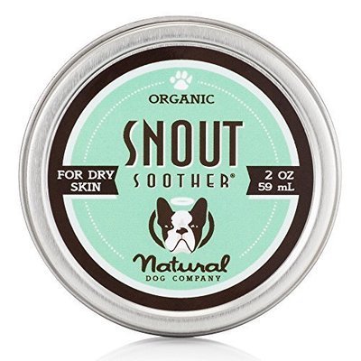 SNOUT SOOTHER Natural Dog Company - Dry Chapped Cracked and Crusty Dog Nose Remedy for Dry Dog Noses 2 OZ