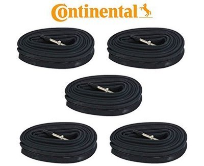 5x Continental Race 700 x 20-25c Tubes 42mm Long Valve Presta