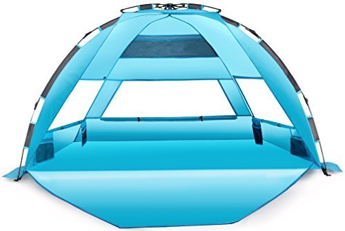 Arcshell Premium Extra Large Pop Up Beach Tent UPF 50+