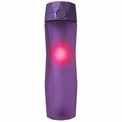 Hidrate Spark 2.0 Smart Water Bottle (Black) - Tracks Water Intake &amp; Glows to Remind You to Stay Hydrated