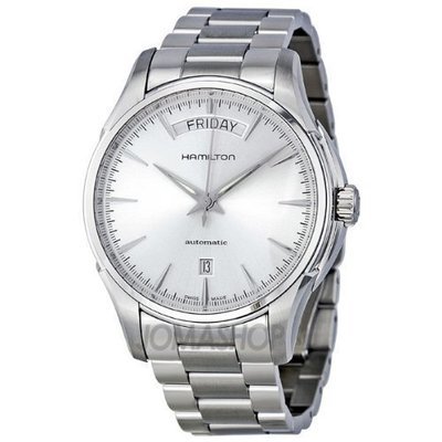 Hamilton Men's H32505151 Jazzmaster Analog Display Automatic Self Wind Silver Watch