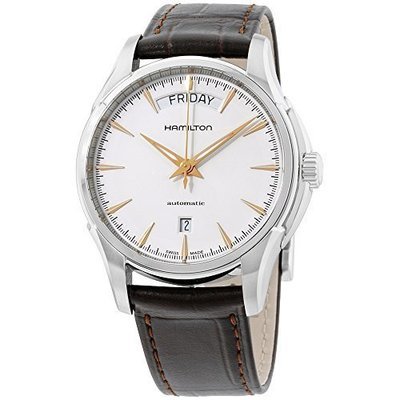 Hamilton Men's Automatic Jazzmaster Black Dial Stainless Steel Watch