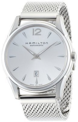 Hamilton Men's H38615255 Jazzmaster Silver Dial Watch