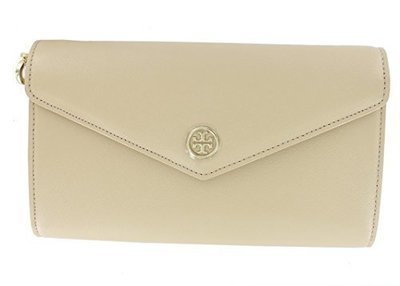Tory Burch Robinson Expandable Concierge Wallet 18169268 toasted wheat Leather strap Cross body