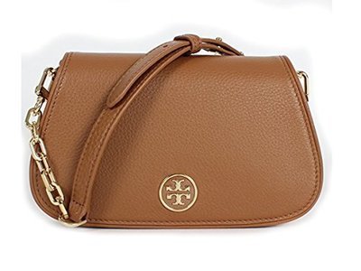Tory Burch Landon MINI Leather Bag (Bark)