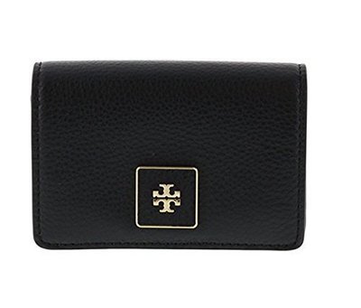 Tory Burch Clara Soft Leather Card Case Style No. 31418 (Black)