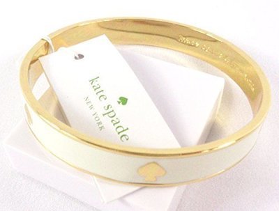 Kate Spade KS Bangle Bracelet Bangle with Dust Bag (KS Cream - 098686487215)
