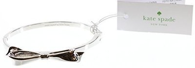 Kate Spade New York Love Notes Bangle Hinged Bracelet TWO TONE