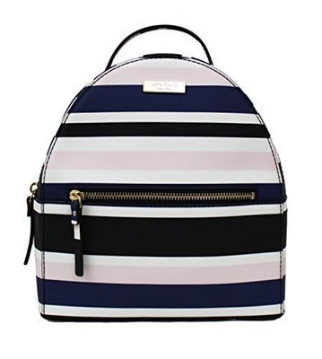 Kate Spade New York Laurel Way Printed Sammi Leather Backpack