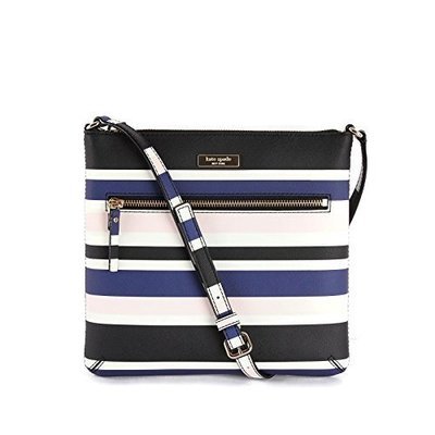 Kate Spade Rima Laurel Way Printed Leather Crossbody Messenger Bag