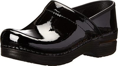 Dansko Unisex Professional Black Patent Leather Clog/Mule 35 (US Women&#39;s 4.5-5) Regular