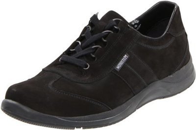 Mephisto Women&#39;s Laser Lace-Up,Black Nubuck,10 M US