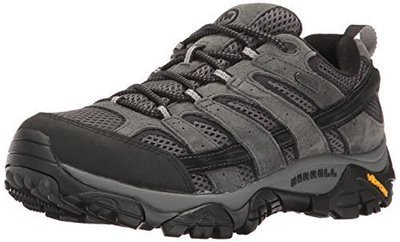 Merrell Men&#39;s Moab 2 Waterproof Hiking Shoe, Granite