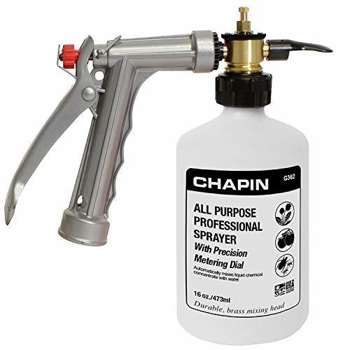 Chapin G362 Professional All Purpose Hose End Sprayer with Metering Dial For Fertilizer, Herbicides and Garden Pesticides, (1 Sprayer/Package)