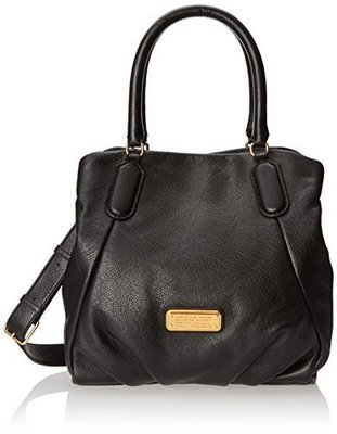 Marc by Marc Jacobs New Q Fran Shoulder Bag, Black, One Size