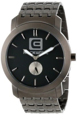 Rockwell Time Unisex CL105 Cartel Gunmetal Grey Plated Stainless Steel Band with Gunmetal Dial Watch