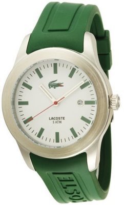 Lacoste Men&#39;s 2010412 Advantage Green Rubber Watch