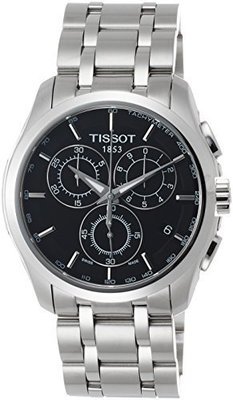 Tissot Men&#39;s T0356171105100 Couturier Chronograph Watch
