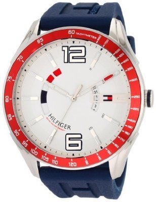 Tommy Hilfiger Men&#39;s 1790800 Sport Blue Silicon Watch