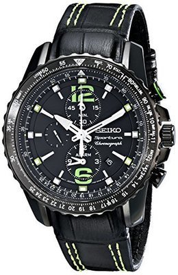 Seiko Men&#39;s SNAE97 Sportura-Aviator Watch