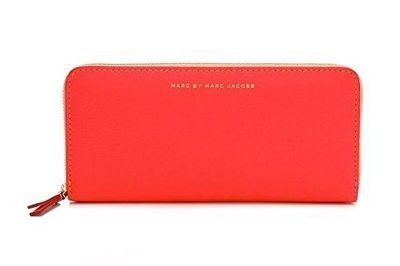 Marc by Marc Jacobs Women&#39;s Sophisticato Slim Zip Around, Infra Red Multi, One Size