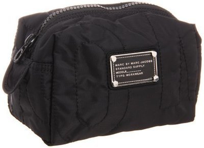 Marc By Marc Jacobs Core Pretty Nylon Small Cosmetic Case,Black,One Size