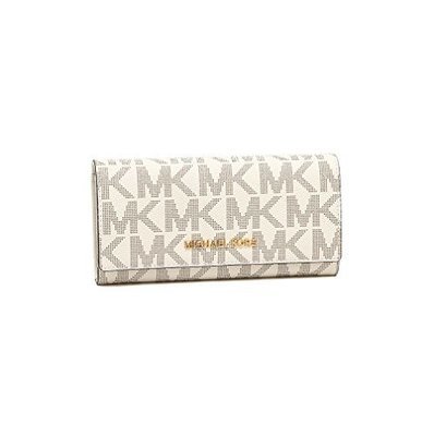 Michael Kors Jet Set Travel PVC Carryall Lettering Wallet