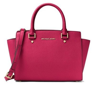 Michael Kors Women&#39;s Selma Medium Top Zip Satchel