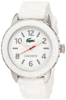 Lacoste Women&#39;s Rio Rubber Band Watch 2000689 White Watch
