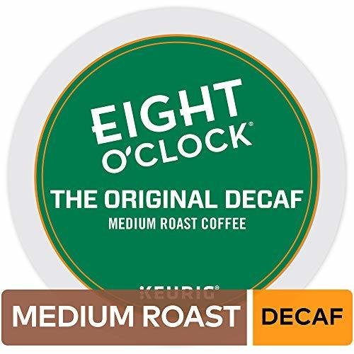 Eight O&#39;Clock Coffee The Original Decaf, Keurig Single-Serve K-Cup Pods, Medium Roast Coffee, 72 Count (6 Boxes of 12 Pods)