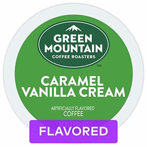 Green Mountain Coffee Roasters Caramel Vanilla Cream Coffee Keurig Single-Serve K-Cup Pods, 72 Count (6 boxes of 12 Pods)