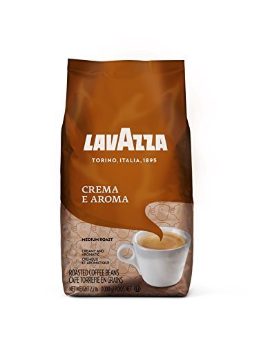Lavazza Crema e Aroma Whole Bean Coffee Blend, Medium Roast, 2.2-Pound Bag