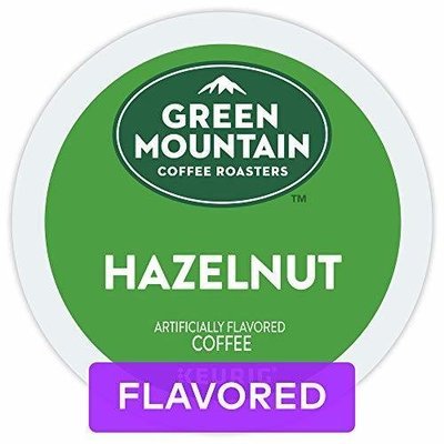 Green Mountain Coffee Roasters Hazelnut Keurig Single-Serve K-Cup Pods, Light Roast Coffee, 72 Count (6 Boxes of 12 Pods)