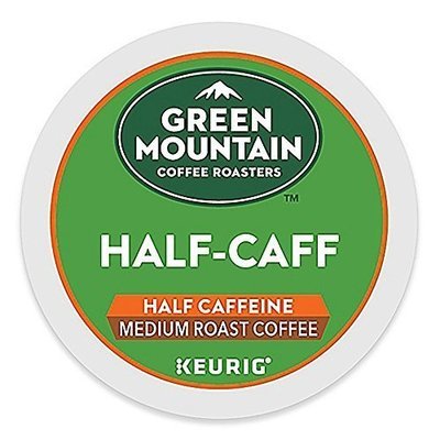 Green Mountain Coffee Roasters Half-Caff Keurig Single-Serve K-Cup Pods, Medium Roast Coffee, 12 Pods (Pack Of 6)
