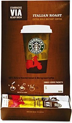 Starbucks VIA� Ready Brew Italian Roast Coffee (50 count)