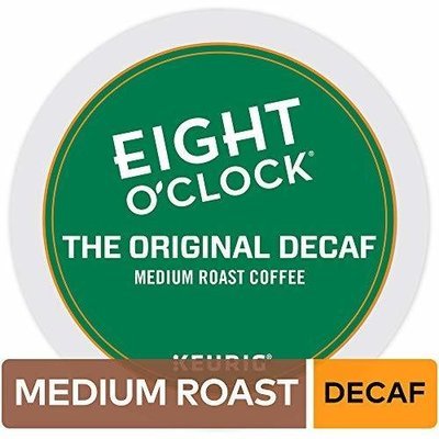 Eight O&#39;Clock Coffee The Original Decaf, Keurig Single-Serve K-Cup Pods, Medium Roast Coffee, 72 Count (6 Boxes of 12 Pods)