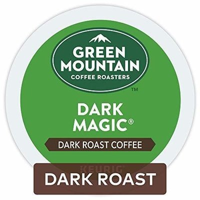 Green Mountain Coffee Roasters Dark Magic Keurig Single-Serve K-Cup Pods, Dark Roast Coffee, 72 Count (6 Boxes of 12 Pods)